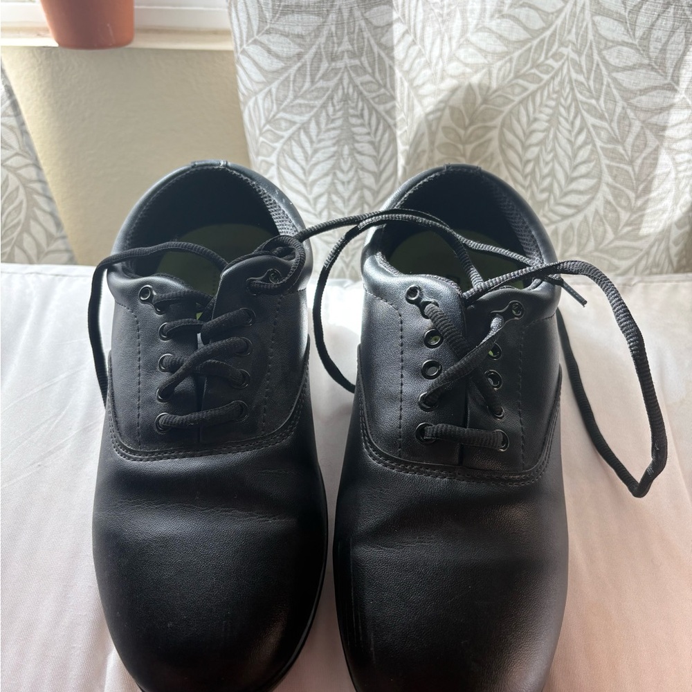 Classic Black drill masters shoes Men's size 9, women’s size 11